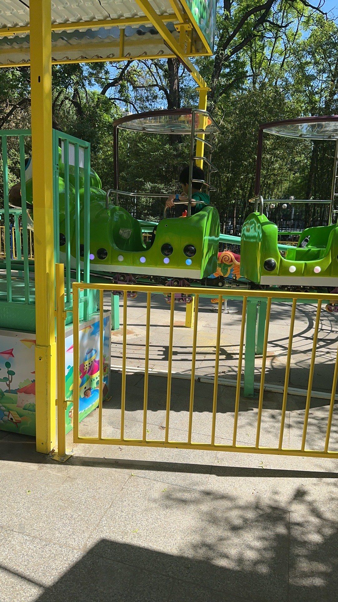紫竹院公园的儿童游乐园
