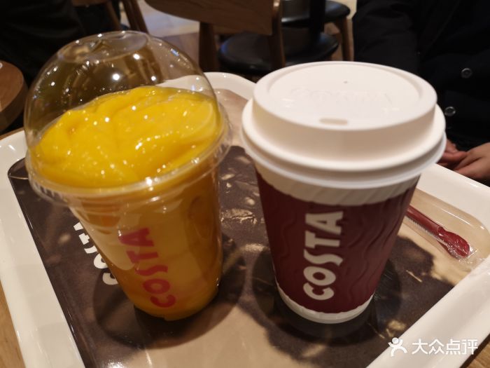 costa coffee(華潤五彩城店)芒果百香果酷樂冰圖片