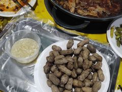 -老红桥炸灌肠牛肚锅烧烤(定福庄店)
