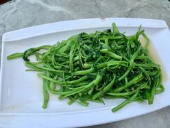 虾酱空心菜-四川小胡子海鲜(丁村万人海鲜广场店)