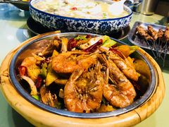香辣虾-清真老马家海鲜大排档(台东店)