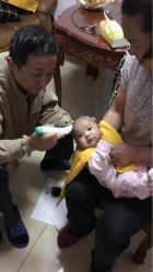 -龙文宝贝上门婴儿理发满月剃胎毛(总店)