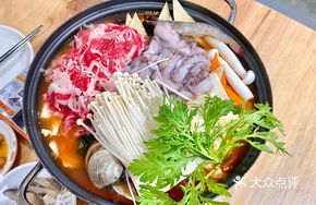 Beef and Octopus Hot Pot