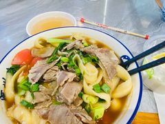 干切牛肉刀削面-河州春清真西北特色美食(虎踞路店)