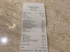 账单-莫尔顿牛排坊(威尼斯人店)