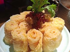 香炸腐皮-左庭右院鲜牛肉火锅(新梅广场店)