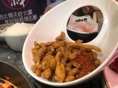 手工现炸酥肉-热火朝天鲜切牛肉火锅(南强街巷店)