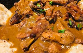Stewed Chicken with Flatbread