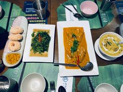 秘制虾酱炒空心菜-帕蓝·暹罗料理(大学路店)