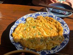 花椒芽摊鸡蛋-卧龙堡客栈·中餐厅(古北水镇店)