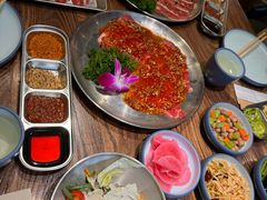 -明洞阿姨·韩式酱蟹烤肉·创意料理(三元桥店)