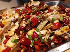胶东辣炒蛏子-虾宝贝胶东海鲜·渔家菜(小西天店)