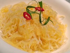 葱油金瓜海蜇丝-顺峰顺水顺德菜(龙华店)