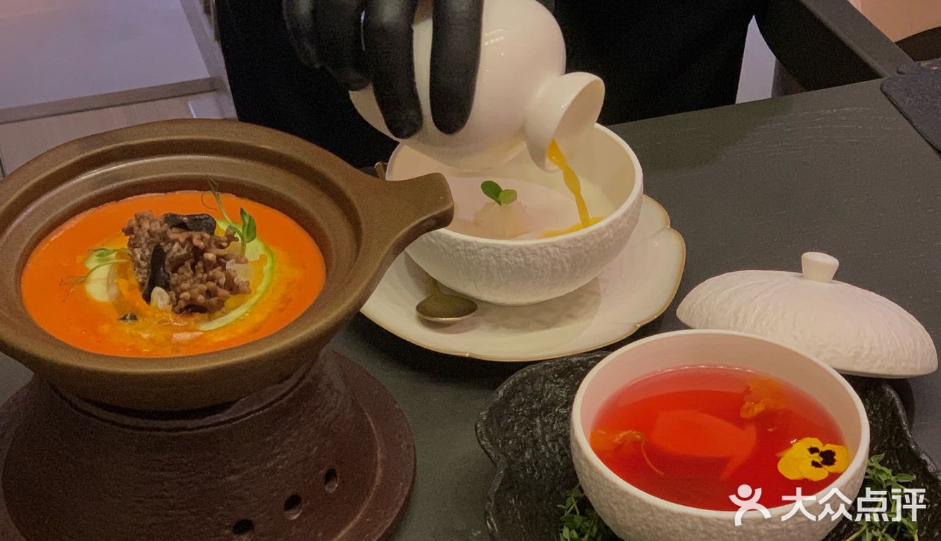 在杭州❗️这家店把每道菜都做成了艺术品🌸