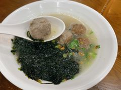 紫菜牛筋丸汤-其美潮州鱼旦粉世家(花城汇南区分店)