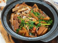 黑椒鱼头柚子煲-农家鸡宴私房菜(城东店)