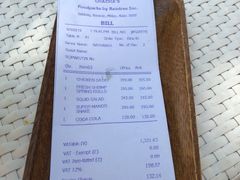 账单-Cha Cha's Beach Cafe