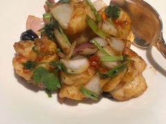黑蒜大千虾球-北京四季酒店·采逸轩
