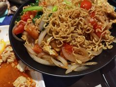 炒方便面-老杨头烧烤(博烤堂店)