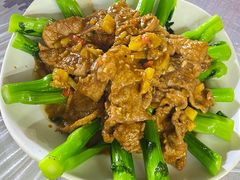 沙查酱炒牛肉-富源潮州打冷美食