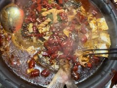 -探鱼·鲜青椒爽麻烤鱼(广州欣荣广场店)