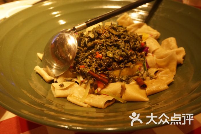 西贝莜面村(广州正佳店)油泼香椿筱面图片 - 第2张