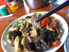 炒猪杂-阿弟早茶·家庭小炒·火锅(九村店)