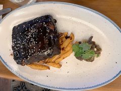 烧烤猪肋排伴烟熏茄子酱-FISH&POTATO Cō(地中海美食 万象城店)