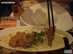 白咖喱猪排-沙嗲王(加拿芬店)