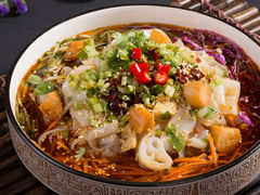 五彩酿皮子-疆遇·新新新新的新疆菜(万达店)