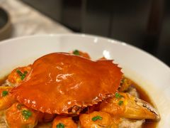 和乐蟹蒸手剁肉饼-广州文华东方酒店·江-由辉师傅主理