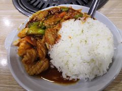 鱿鱼拌饭-平山城鑫烧烤(建国楼店)