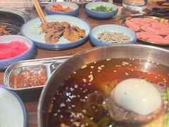 -明洞阿姨·韩式酱蟹烤肉·创意料理(三元桥店)