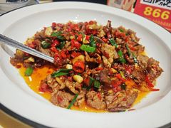 碎红椒炒肉-笨罗卜浏阳菜馆(太平街店)