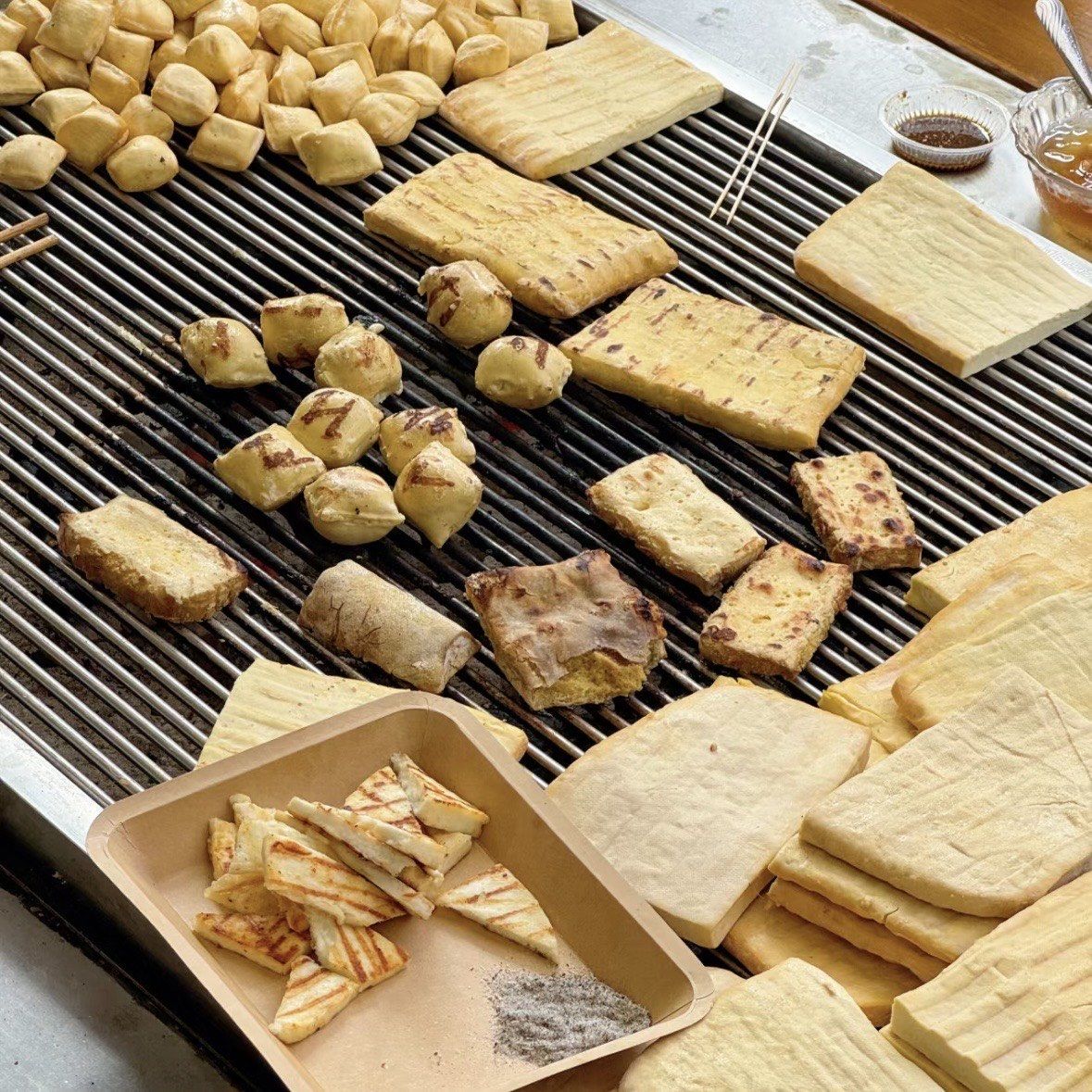 天然豆腐来一块 石屏烧豆腐