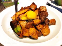 珍菌牛肉粒-汤城小厨•粤菜•靓汤(苏州街店)