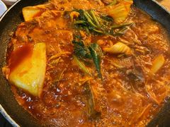 土豆排骨火锅-喇喇排骨火锅·传统韩式脊骨汤(望京西园总店)