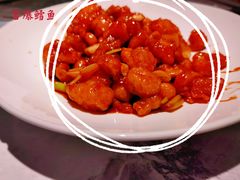 宫保鳕鱼丁-悦海·家宴·冰花皮皮虾大锅贴(宝龙店)