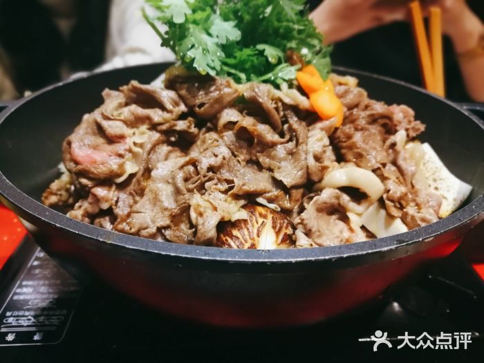 寬渡日本料理雪花牛肉壽喜鍋圖片