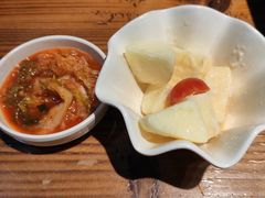 辣白菜-辛明堂洞韩式芝士年糕火锅(万达店)