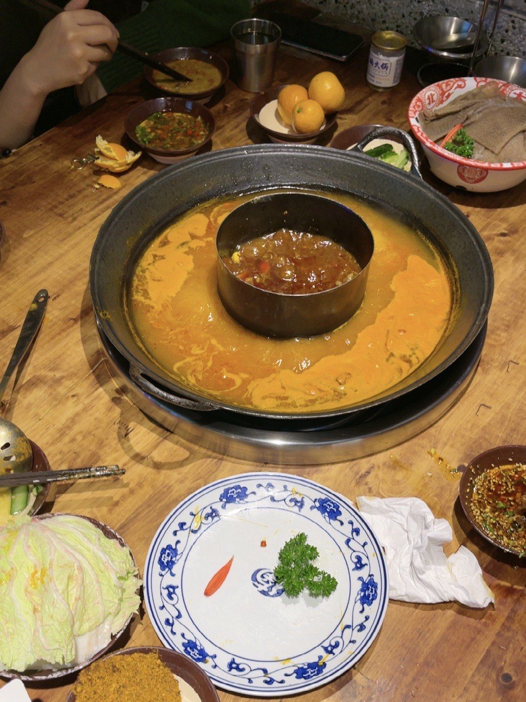 日食记下雪了来楠火锅打卡,楠火锅出新套