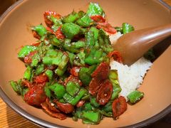 青椒唐人神香肠-德天顺盖码饭(人民西路店)