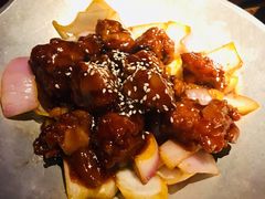 蒜香蜜汁排骨-绿茶餐厅(西湖银泰百货店)