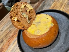 蘑菇鸡肉面包碗-一尺花园(安和花园店)