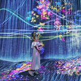 魔都看展|teamlab一部手机出大片的展览