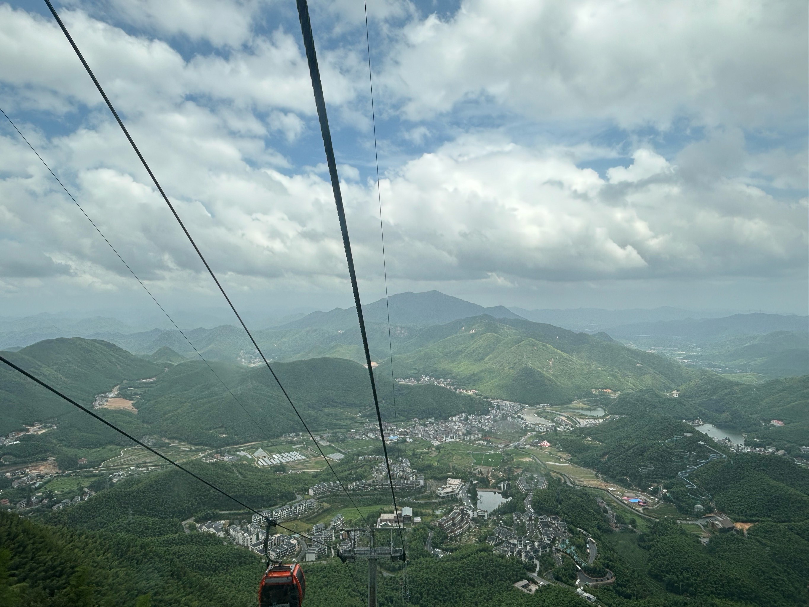 云中草原缆车图片