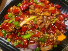 辣炒牛蛙-潮十三潮汕砂锅粥(高新四路大都荟店)