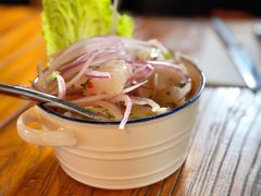 酸橘汁腌鲈鱼配炸鱿鱼-El Bodegon阿根廷秘鲁餐厅(幸福路店)