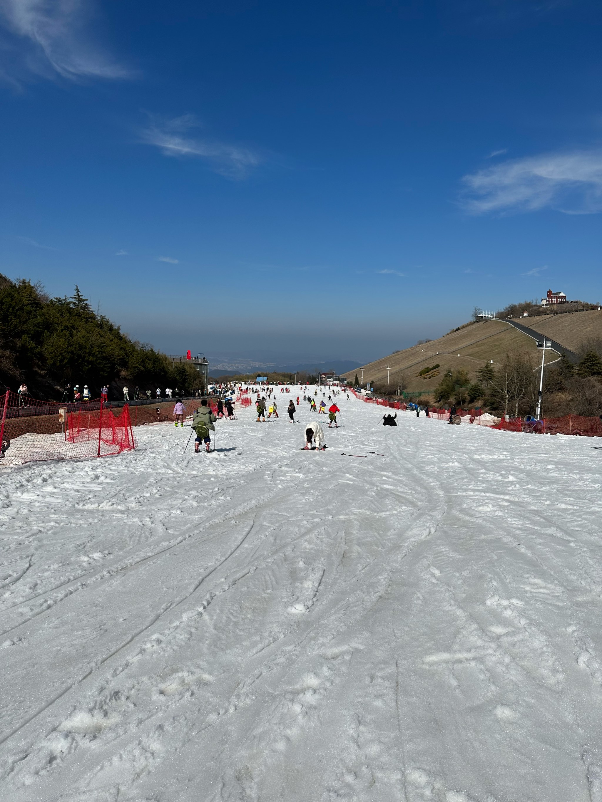 巩义嵩阴风景区滑雪场图片