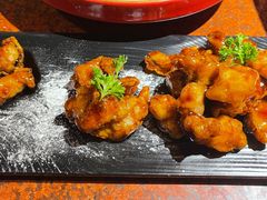 雪花糖醋里肌-绿茶餐厅(华联万柳店)